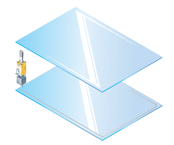 FRIT GLASS BOND SEALING