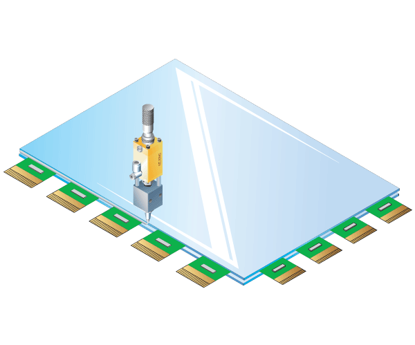 TFT LCD TAP SILICON SEALING